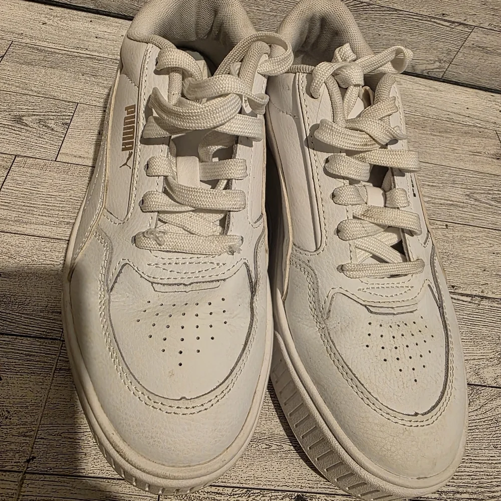 Puma Women’s Cream Platform Sneakers